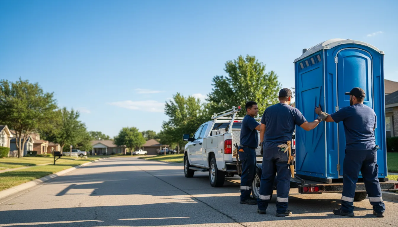 Portable Toilet Rental in Athens, TX near me